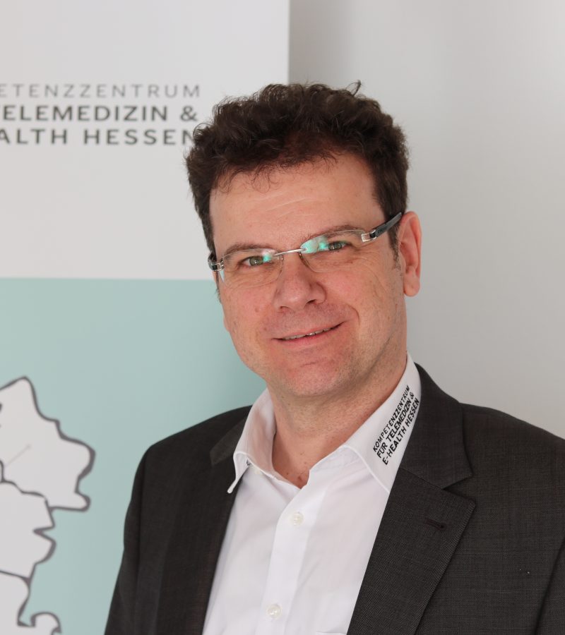 Armin Häuser, Geschäftsführer des Kompetenzzentrums für Telemedizin und E-Health in Giessen